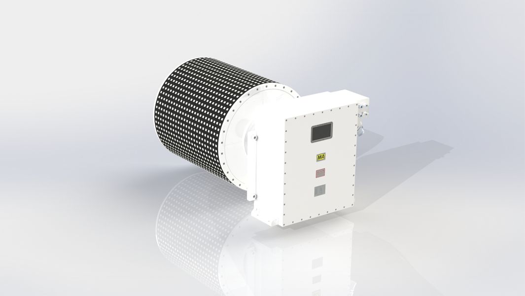 永磁同步变频调速一体式电动滚筒