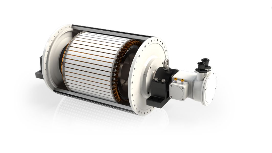 三相永磁同步电动滚筒