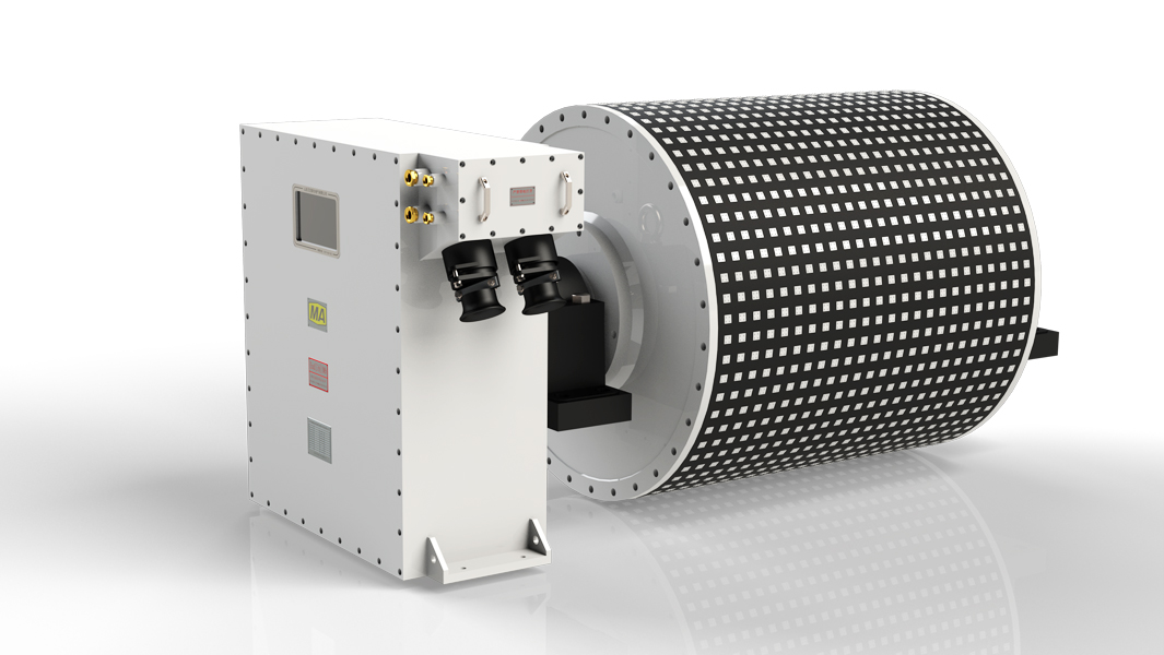 永磁同步变频调速一体式电动滚筒